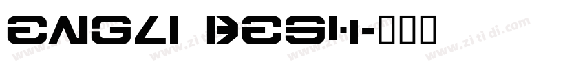 Engli Besh字体转换